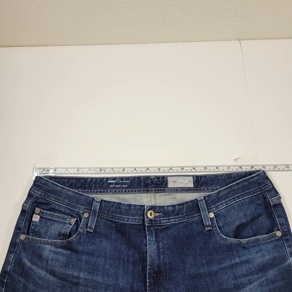 AG Adriano Goldschmied Men's Jeans Denim‎ 360 Everett Slim Straight Size 40x34